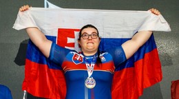 Slovenská reprezentantka v pretláčaní rukou Barbora Bajčiová