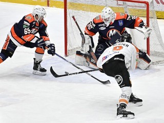 Fotka zo zápasu Michalovce - HC Košice.