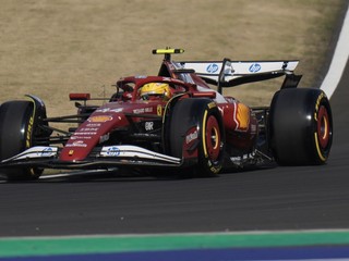 Lewis Hamilton na Ferrari.