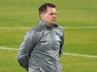Tréner Štefan Tarkovič.