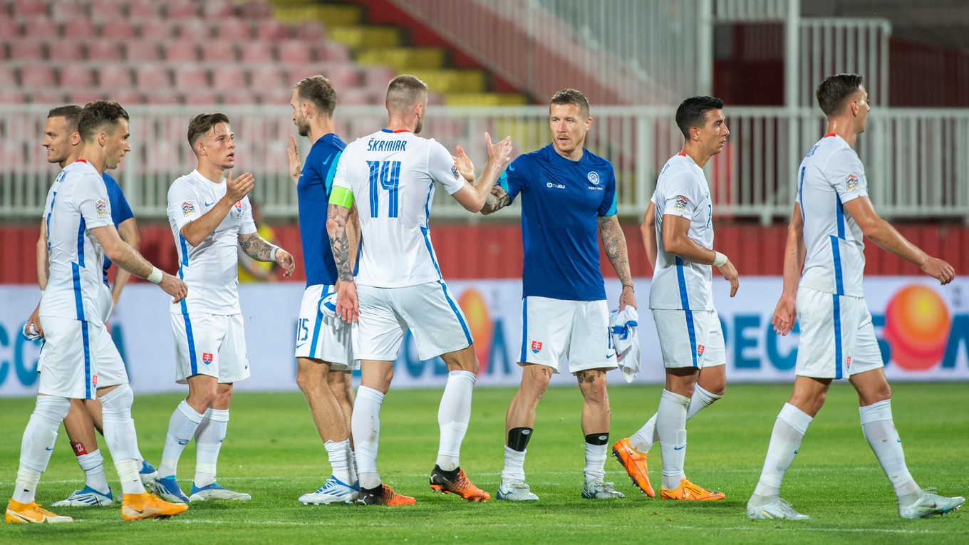Slovenskí futbalisti.