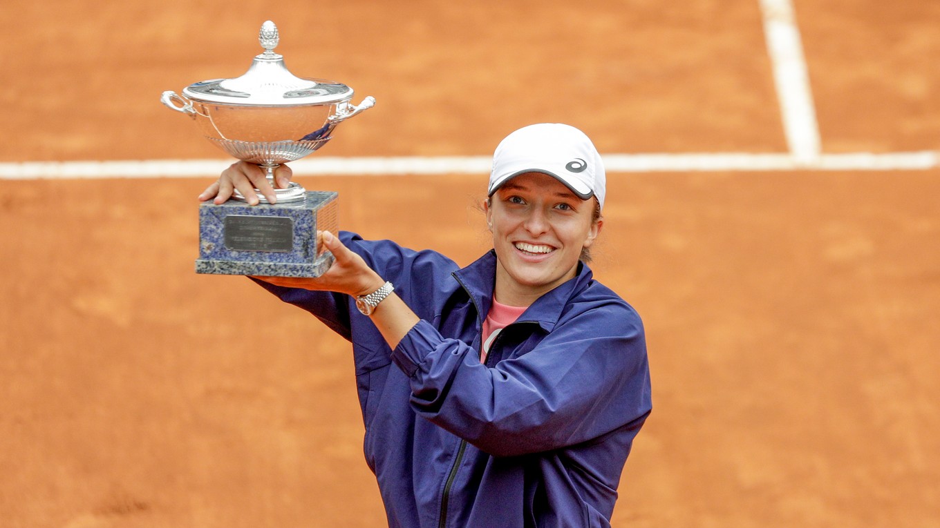 Iga Swiateková vyhrala turnaj WTA v Ríme 2021.