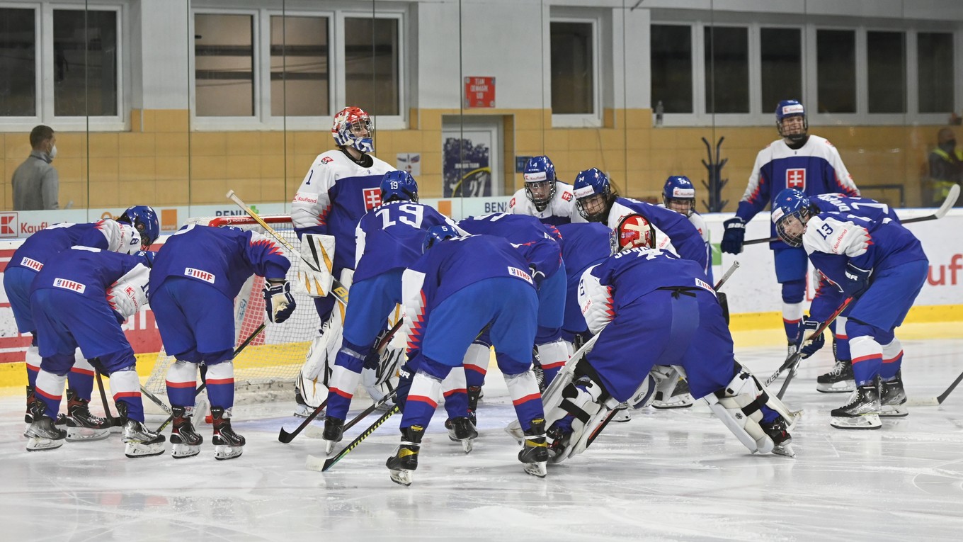 Hokejisti Slovenska do 18 rokov.