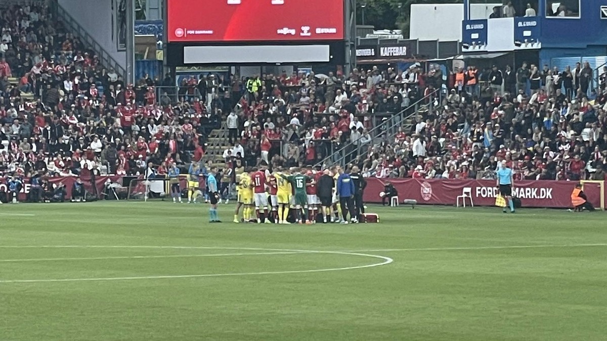 Christian Eriksen odpadol v zápase s Ukrajinou. 