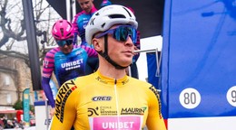 Slovenský cyklista Lukáš Kubiš počas pretekov Etoile de Bessèges 2026, 