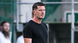 Slovenský tréner Balász Borbély z Ferencvárosu Budapešť.