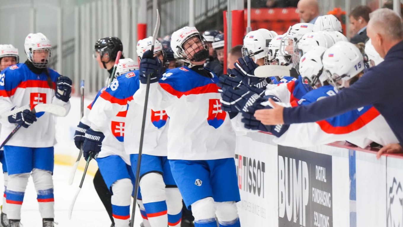 Slovenské hokejistky do 18 rokov. 