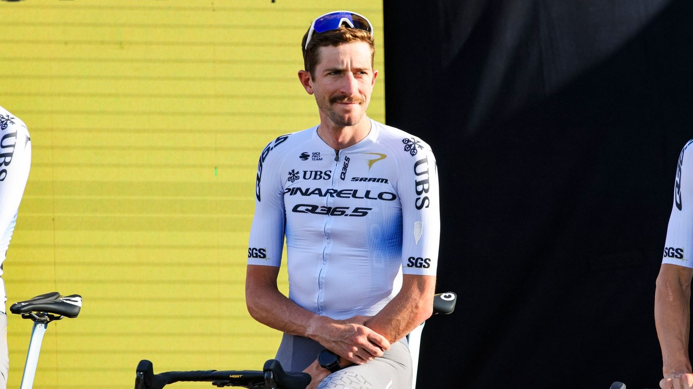 Austrálsky cyklista Chris Harper na začiatku Tour de France 2026. 