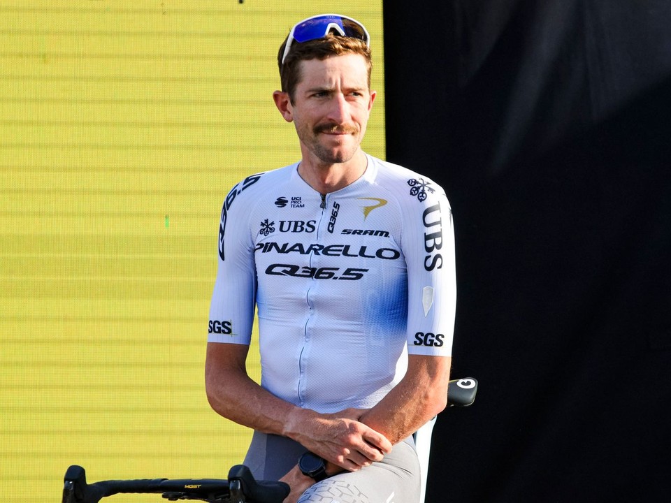 Austrálsky cyklista Chris Harper na začiatku Tour de France 2026. 