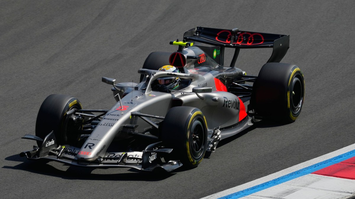 Gabriel Bortoleto na Audi.