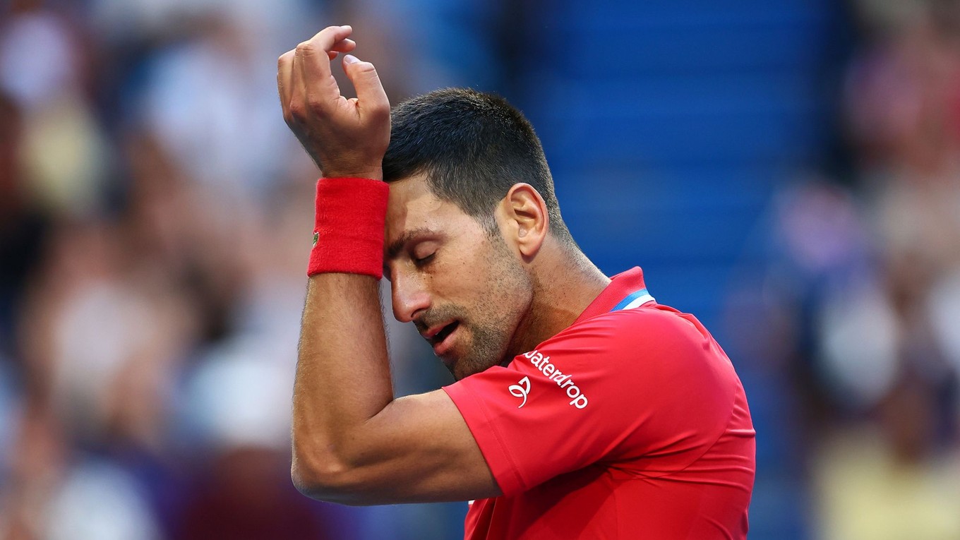 Srbský tenista Novak Djokovič.