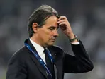 Tréner Interu Miláno Simone Inzaghi po neúspešnom finále Ligy majstrov proti PSG.