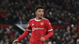 Jadon Sancho v drese Manchestru United.