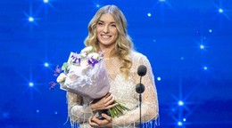 Atlétka a prekážkárka Emma Zapletalová získala 1. miesto počas slávnostného vyhlásenia ankety Športovec roka 2025