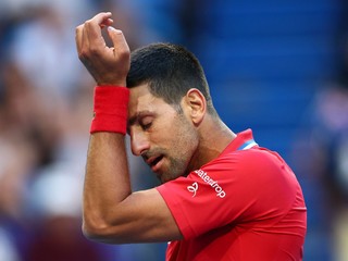 Srbský tenista Novak Djokovič.