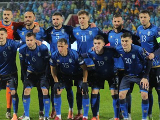 Futbalisti Kosova.