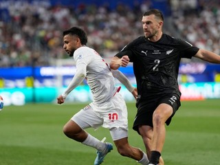 Momentka zo zápasu Irán - Nový Zéland