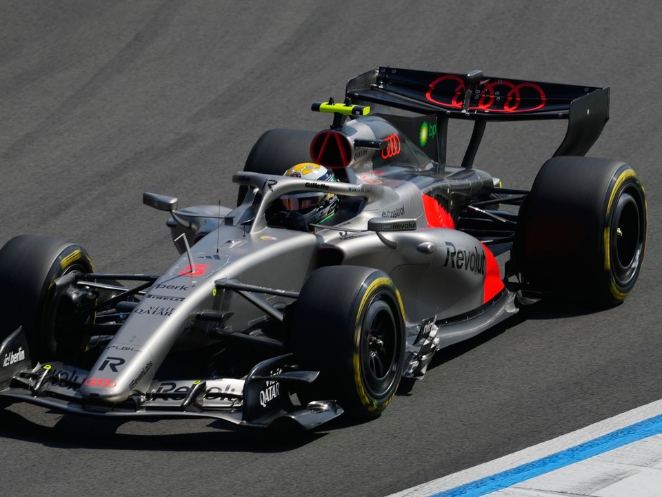 Gabriel Bortoleto na Audi.