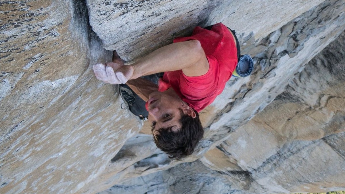 Americký horolezec Alex Honnold.