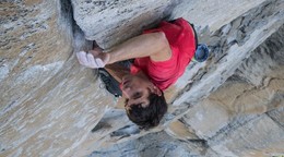 Americký horolezec Alex Honnold.