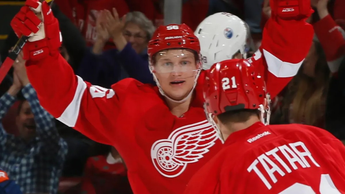 Teemu Pulkkinen a Tomáš Tatar