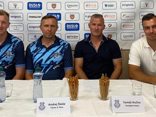 Predsezónna tlačová konferencia FK Slovan Duslo Šaľa.