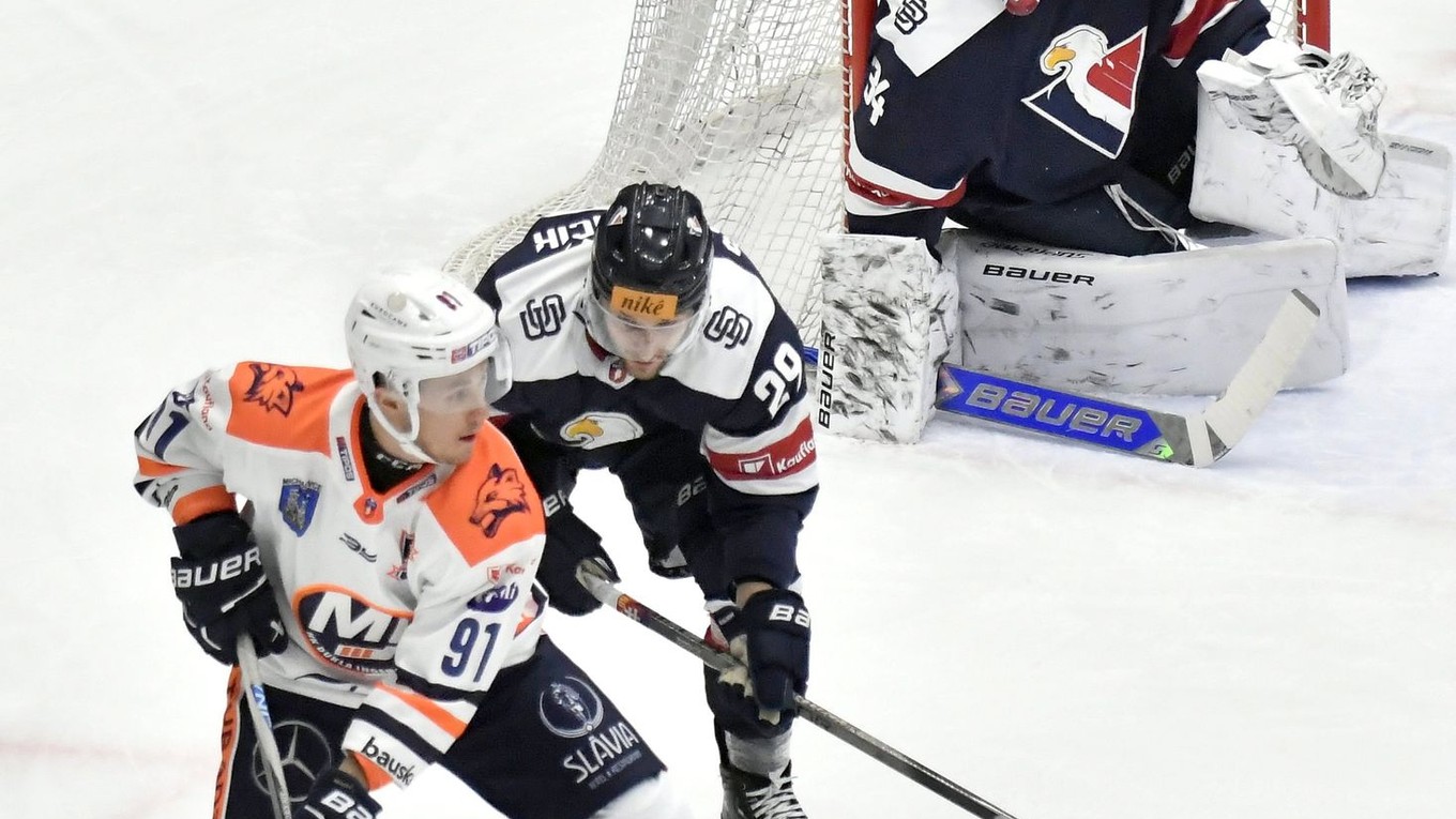 Adam Rockwood v drese Dukly Michalovce, archívna snímka.