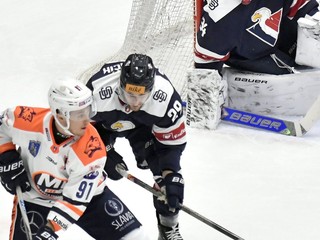 Adam Rockwood v drese Dukly Michalovce, archívna snímka.