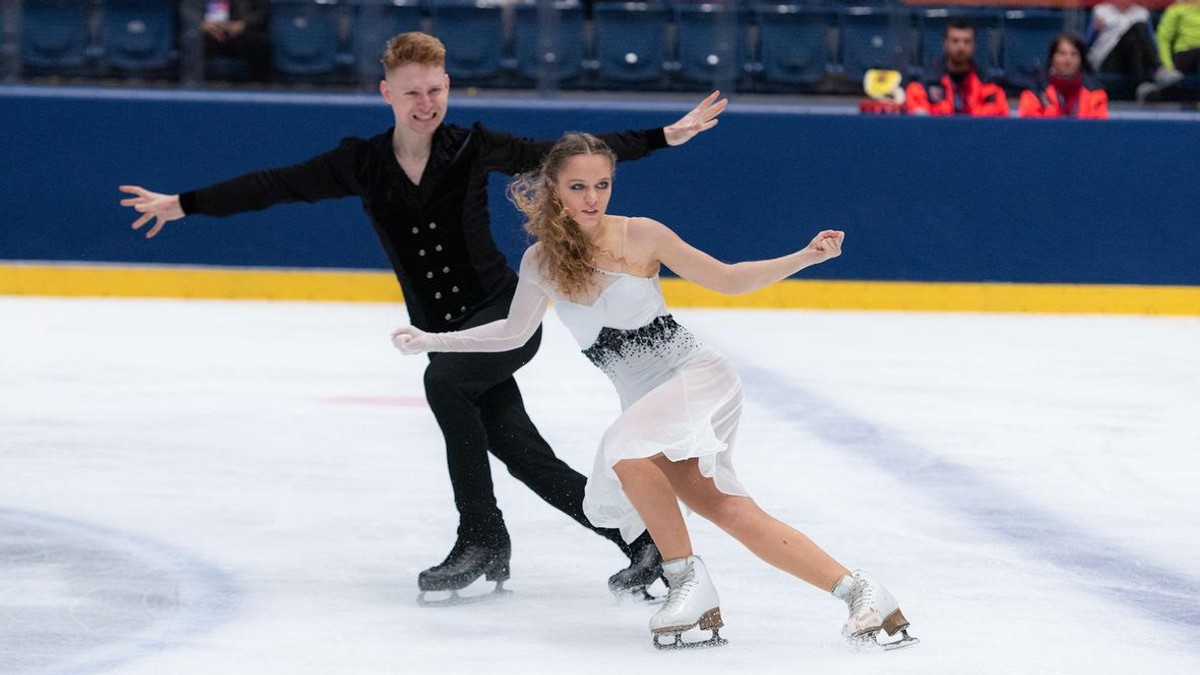 Anna Šimová a Kirill Aksenov. 