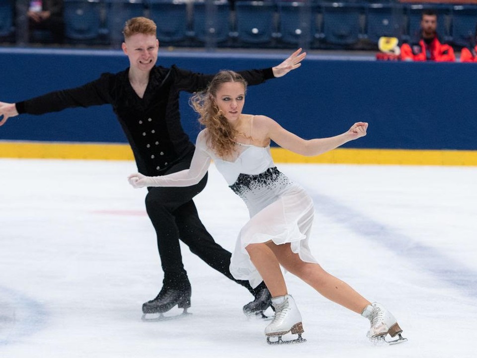 Anna Šimová a Kirill Aksenov. 