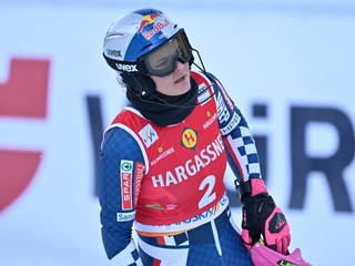 Chorvátska lyžiarka Zrinka Ljutičová po slalome v Kranjskej Gore 2026. 