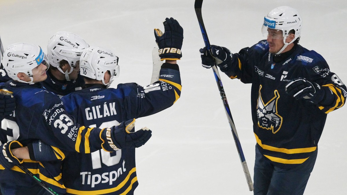 Gólová radosť hráčov Spišskej Novej Vsi