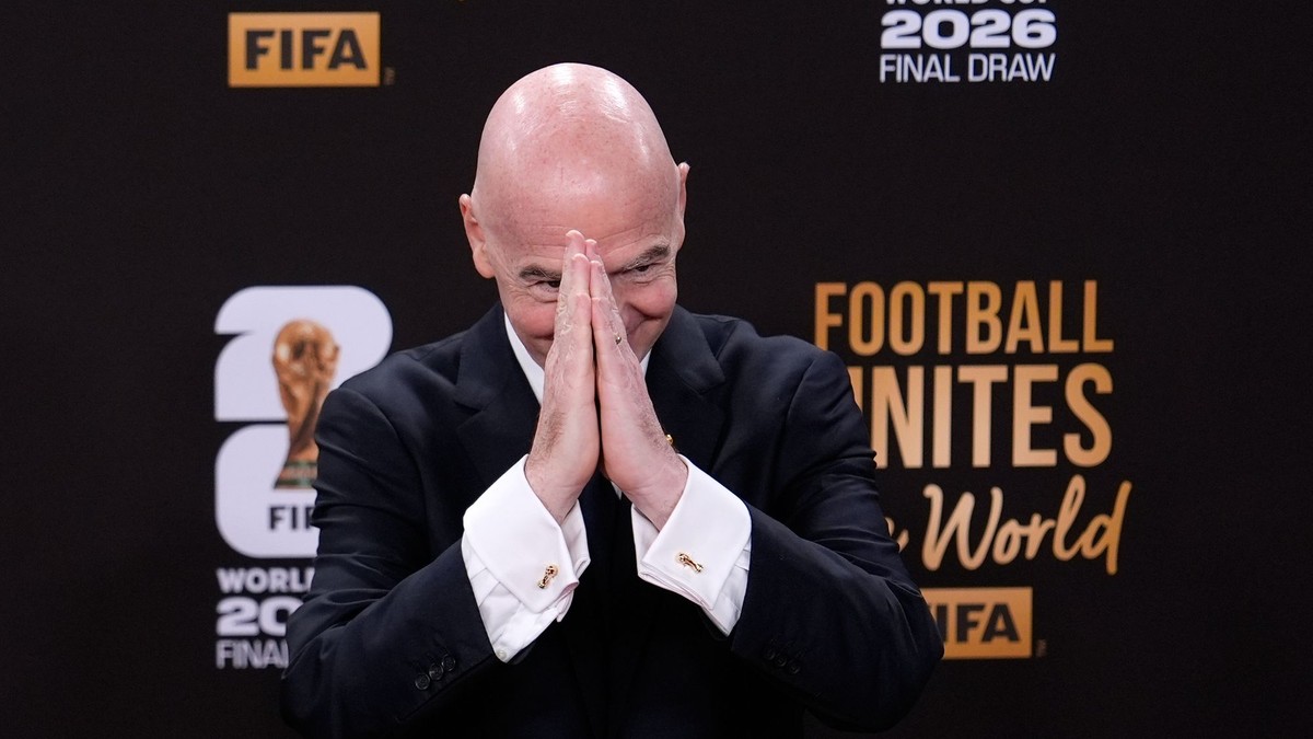 Prezident FIFA Gianni Infantino.
