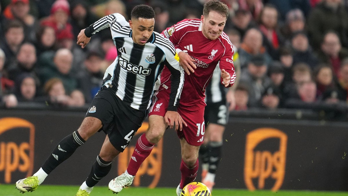 Fotka zo zápasu FC Liverpool - Newcastle United.