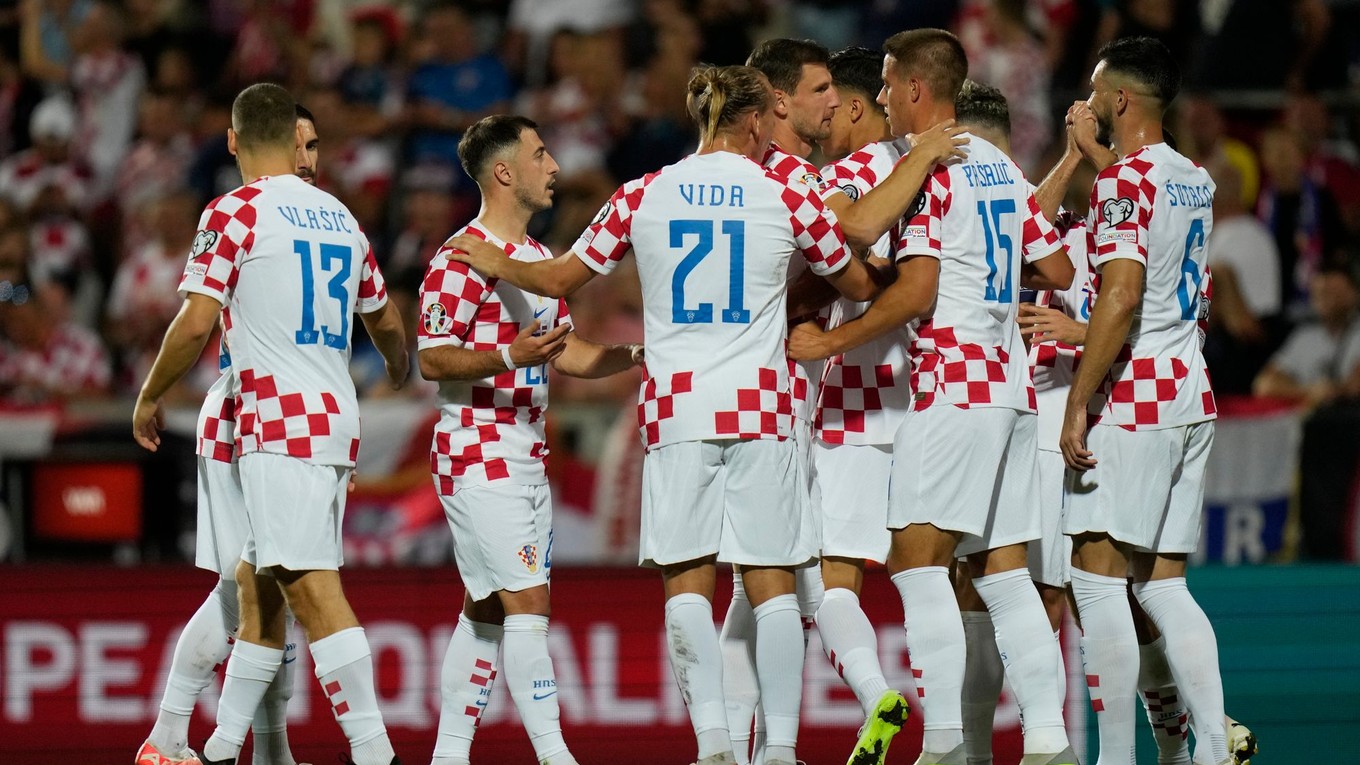 Chorvátski futbalisti. 