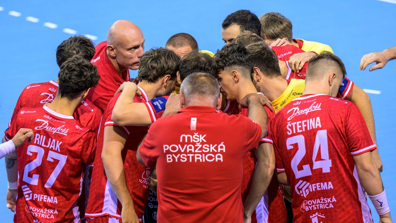 Hráči MŠK Považská Bystrica