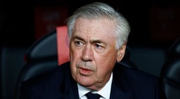 Tréner Carlo Ancelotti.