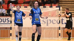 Hráčky Šale Orsolya Virág Demeter a Olívia Ščípová