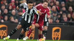 Fotka zo zápasu FC Liverpool - Newcastle United.