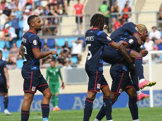 Futbalisti Luxemburska sa tešia po strelenom góle v kvalifikácii EURO 2024.