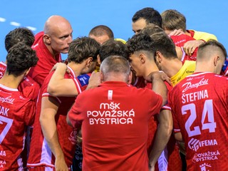 Hráči MŠK Považská Bystrica