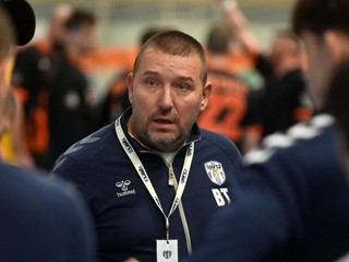 Tréner HC Sporta Hlohovec Branislav Trandžík.