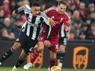 Fotka zo zápasu FC Liverpool - Newcastle United.