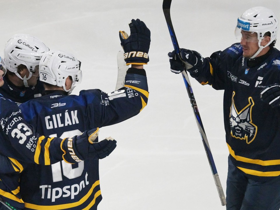 Gólová radosť hráčov Spišskej Novej Vsi