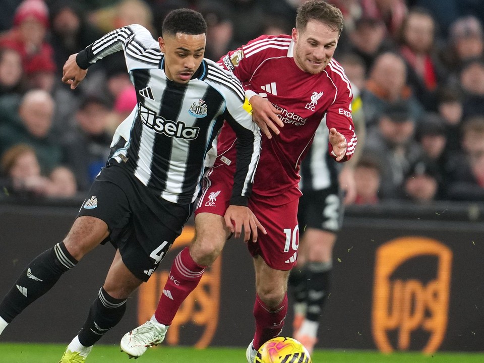 Fotka zo zápasu FC Liverpool - Newcastle United.