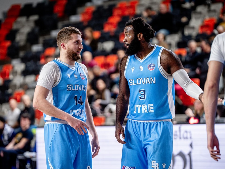 Hráči BC Slovan Bratislava