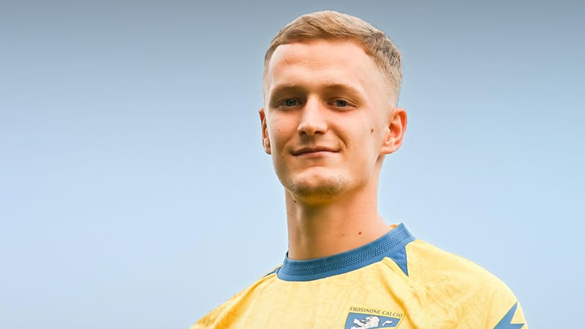 Tomáš Bobček v drese Frosinone.