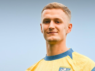Tomáš Bobček v drese Frosinone.
