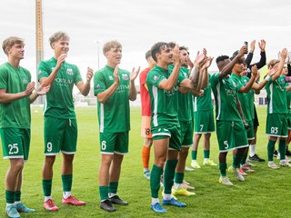 Radosť hráčov Petržalky.