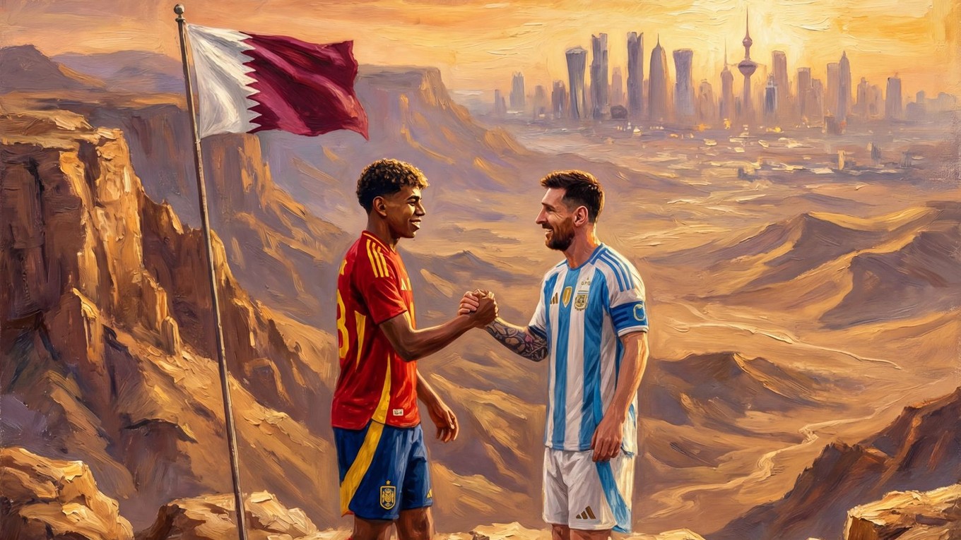 Lamine Yamal a Lionel Messi
